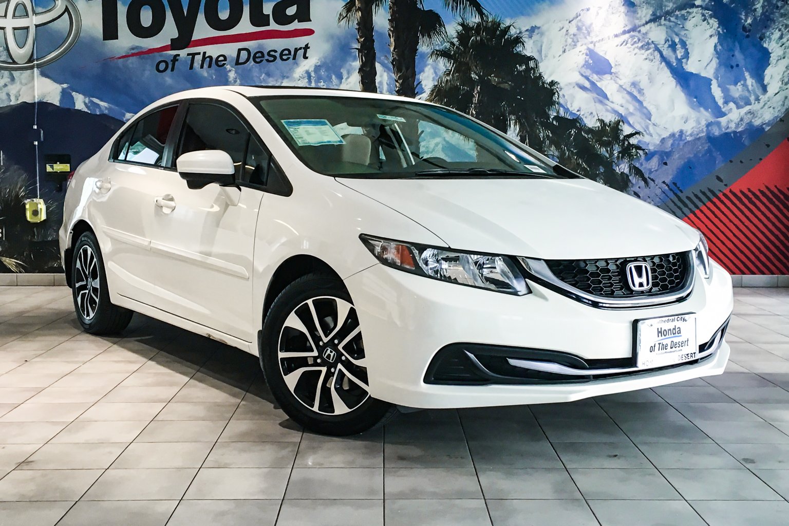 Pre Owned 2015 Honda Civic Sedan Ex 4dr Car In Cathedral City