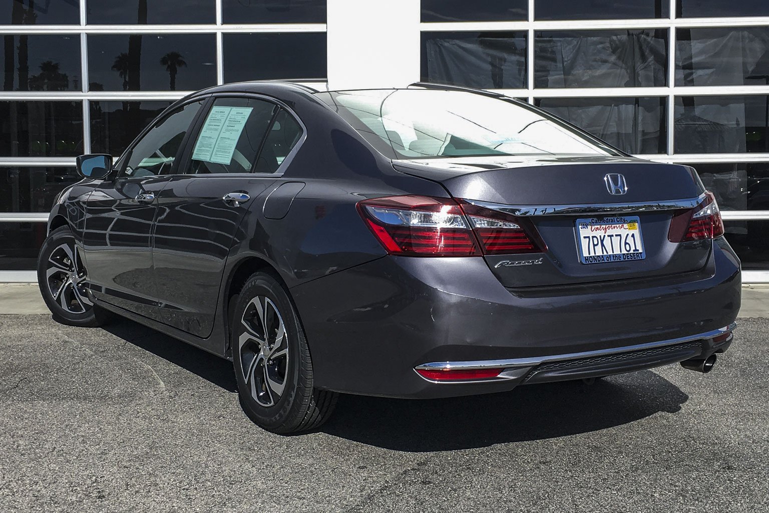 Pre-Owned 2016 Honda Accord Sedan LX 4dr Car in Cathedral City #904331 ...