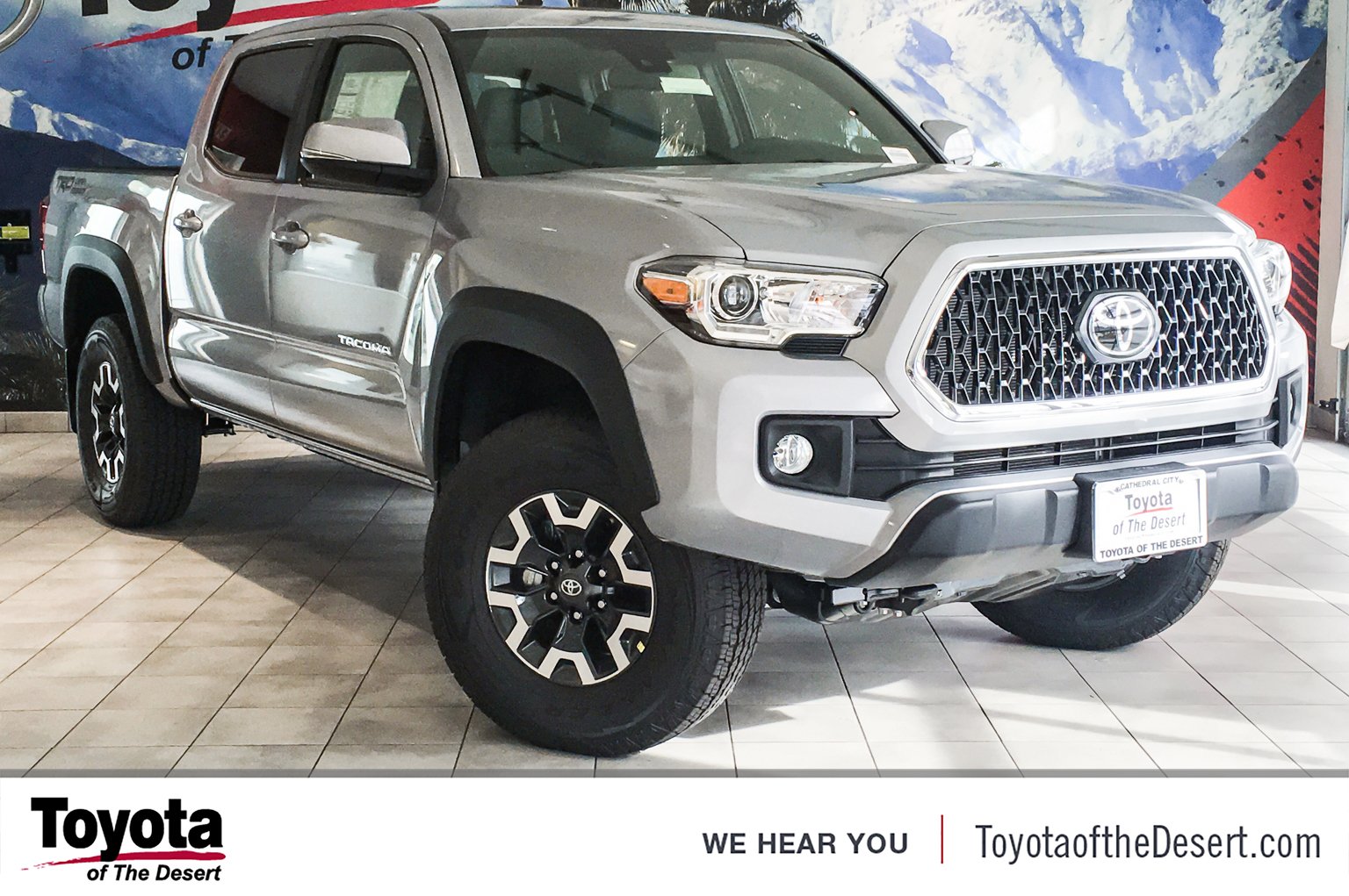 New 2019 Toyota Tacoma 2wd Trd Off Road Double Cab In Cathedral City