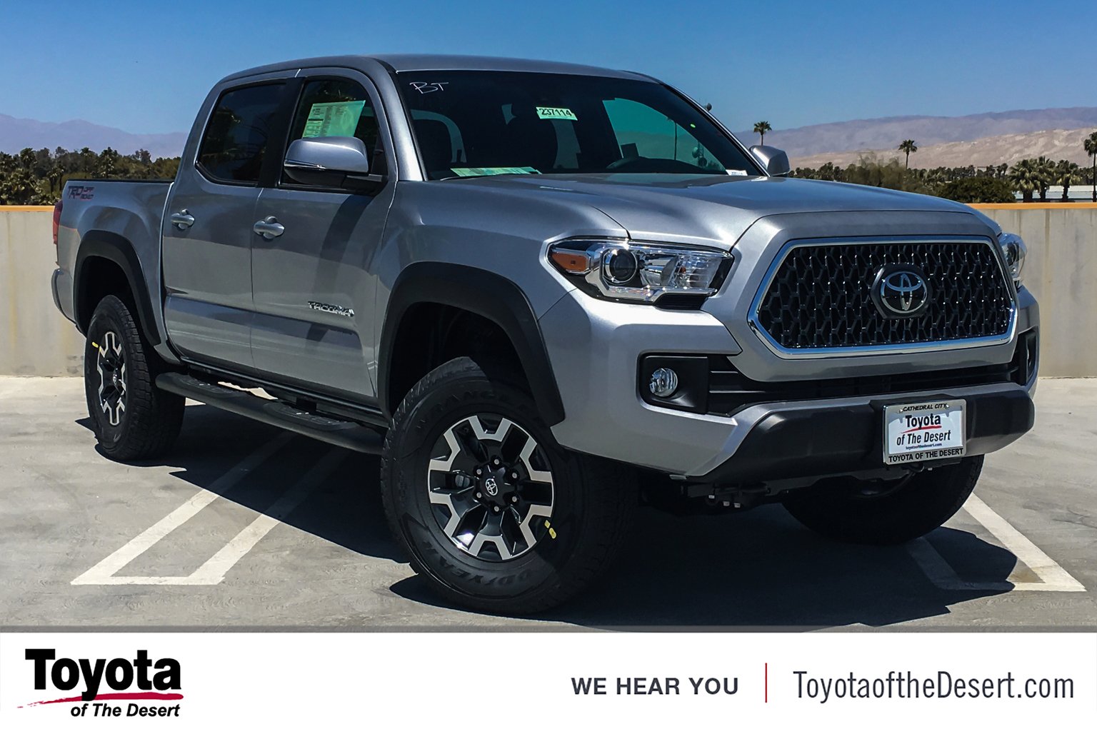 New 2019 Toyota Tacoma 2wd Trd Off Road Double Cab In Cathedral City