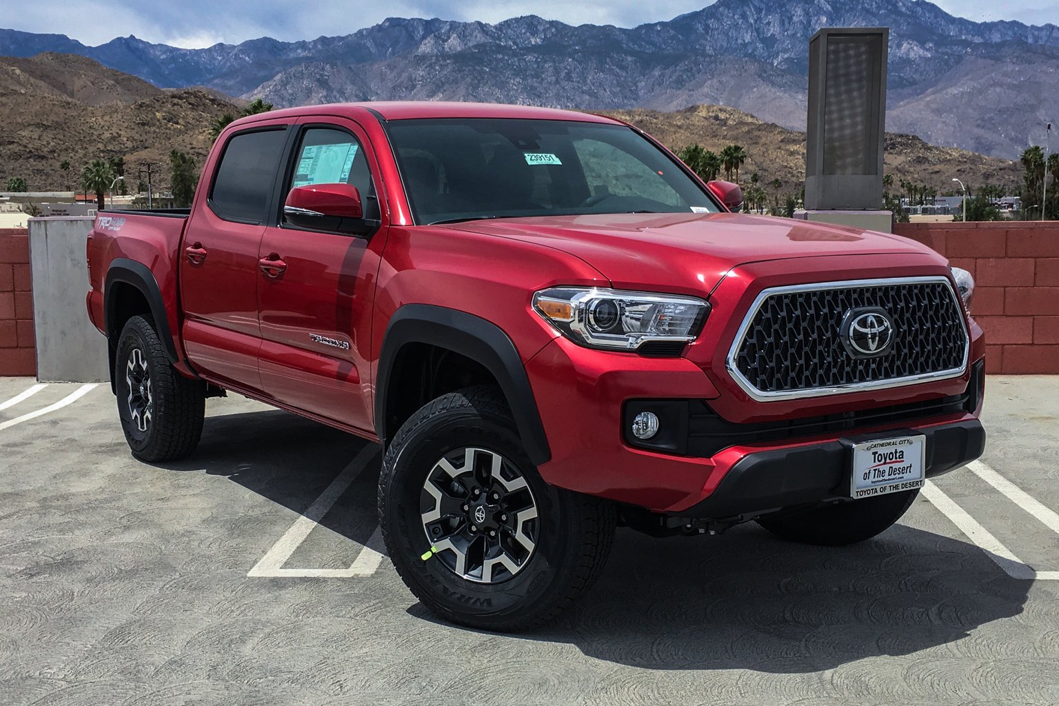 New 2019 Toyota Tacoma 4WD TRD Off Road Double Cab in Cathedral City ...