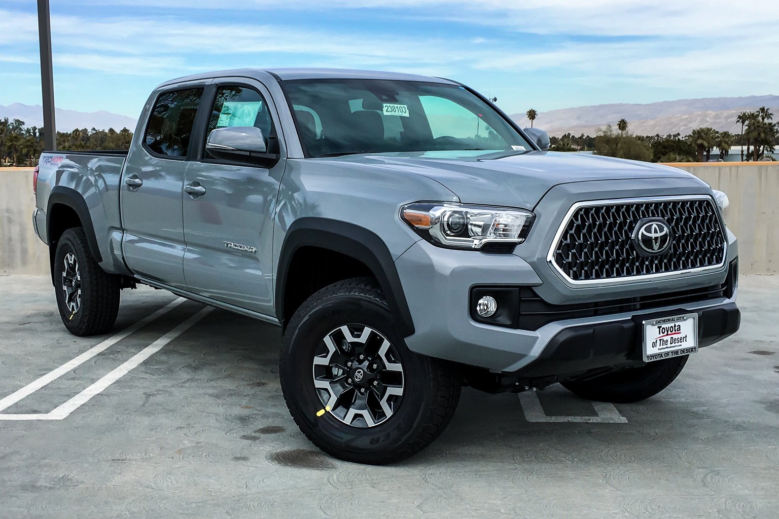 New 2019 Toyota Tacoma 4WD TRD Off Road Double Cab in Cathedral City ...