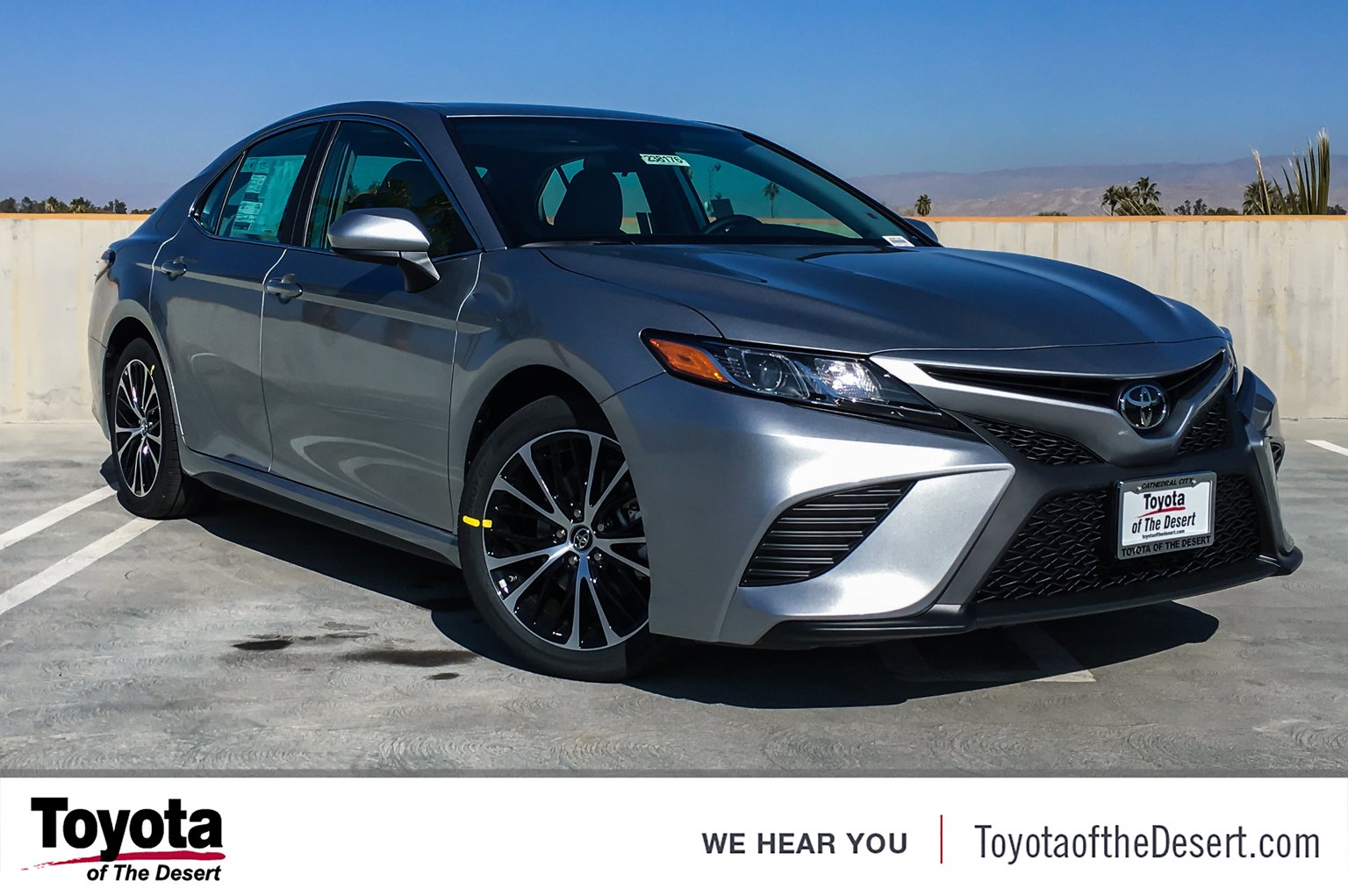 New 2019 Toyota Camry SE 4dr Car in Cathedral City 238256  Toyota of the Desert