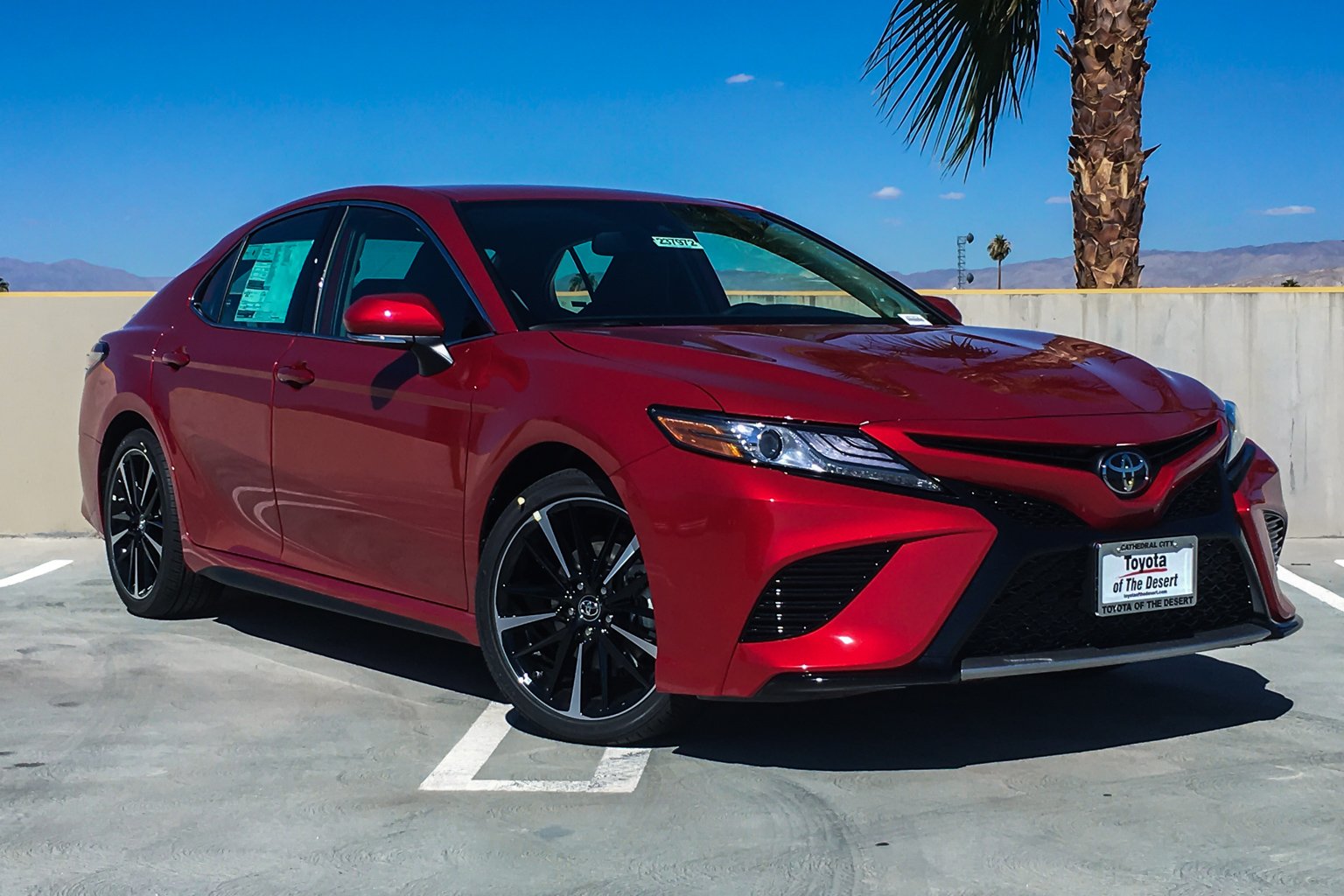 New 2019 Toyota Camry XSE 4dr Car in Cathedral City #237972 | Toyota of ...