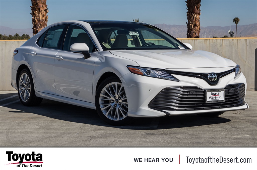 New 2018 Toyota Camry Xle 4d Sedan In Cathedral City 237045 Toyota