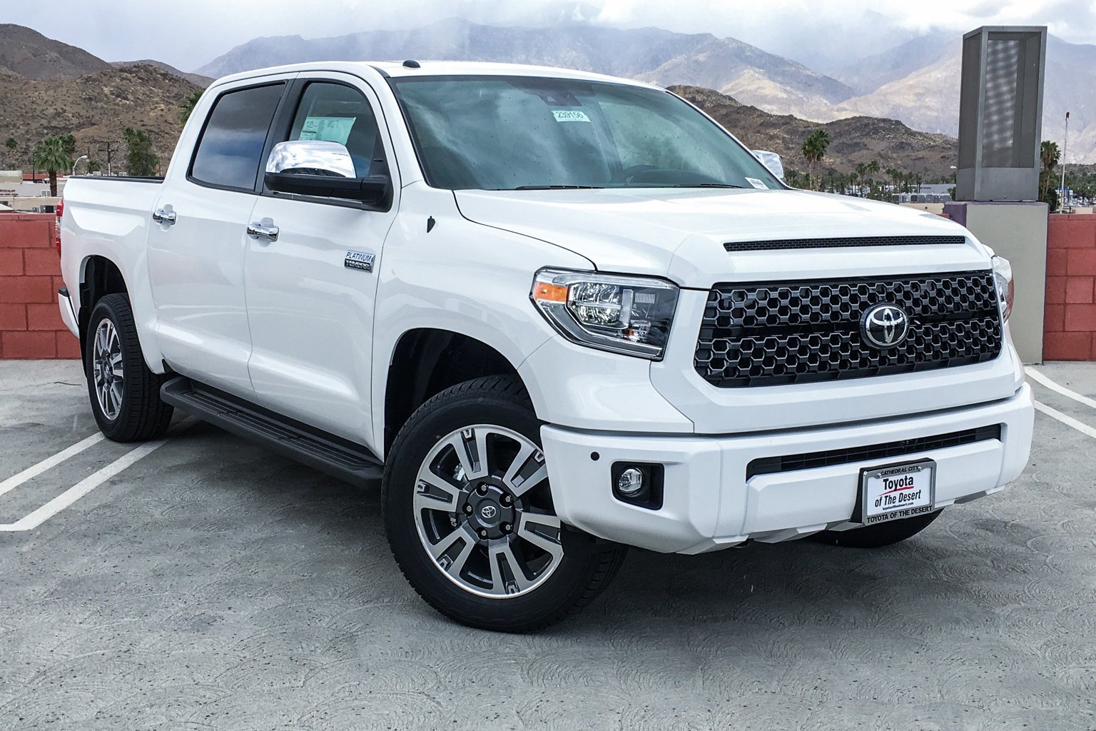 New 2019 Toyota Tundra 4WD Platinum Crew Cab Pickup in Cathedral City ...