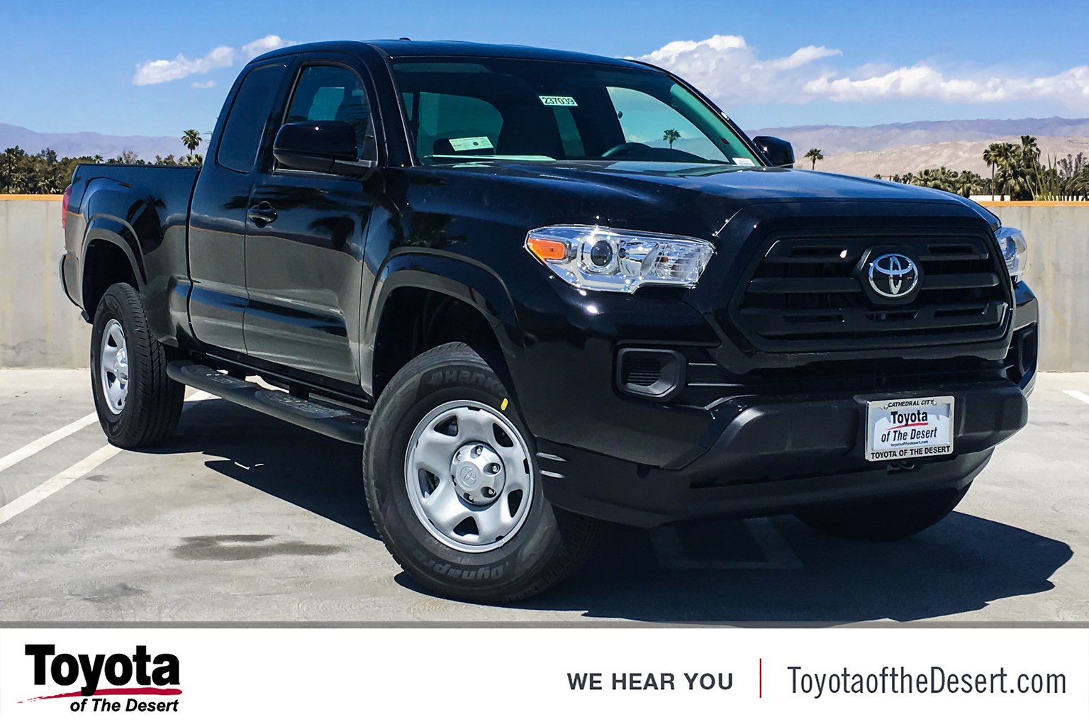 New 2018 Toyota Tacoma SR Extended Cab Pickup in Cathedral City #237039 ...