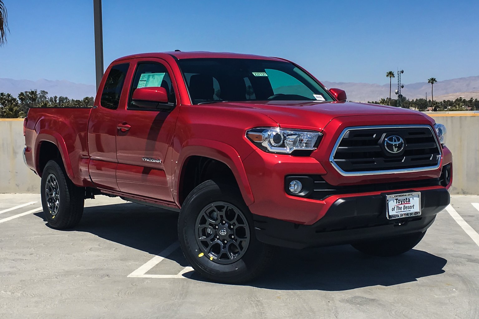 New 2018 Toyota Tacoma SR5 Extended Cab Pickup In Cathedral City ...