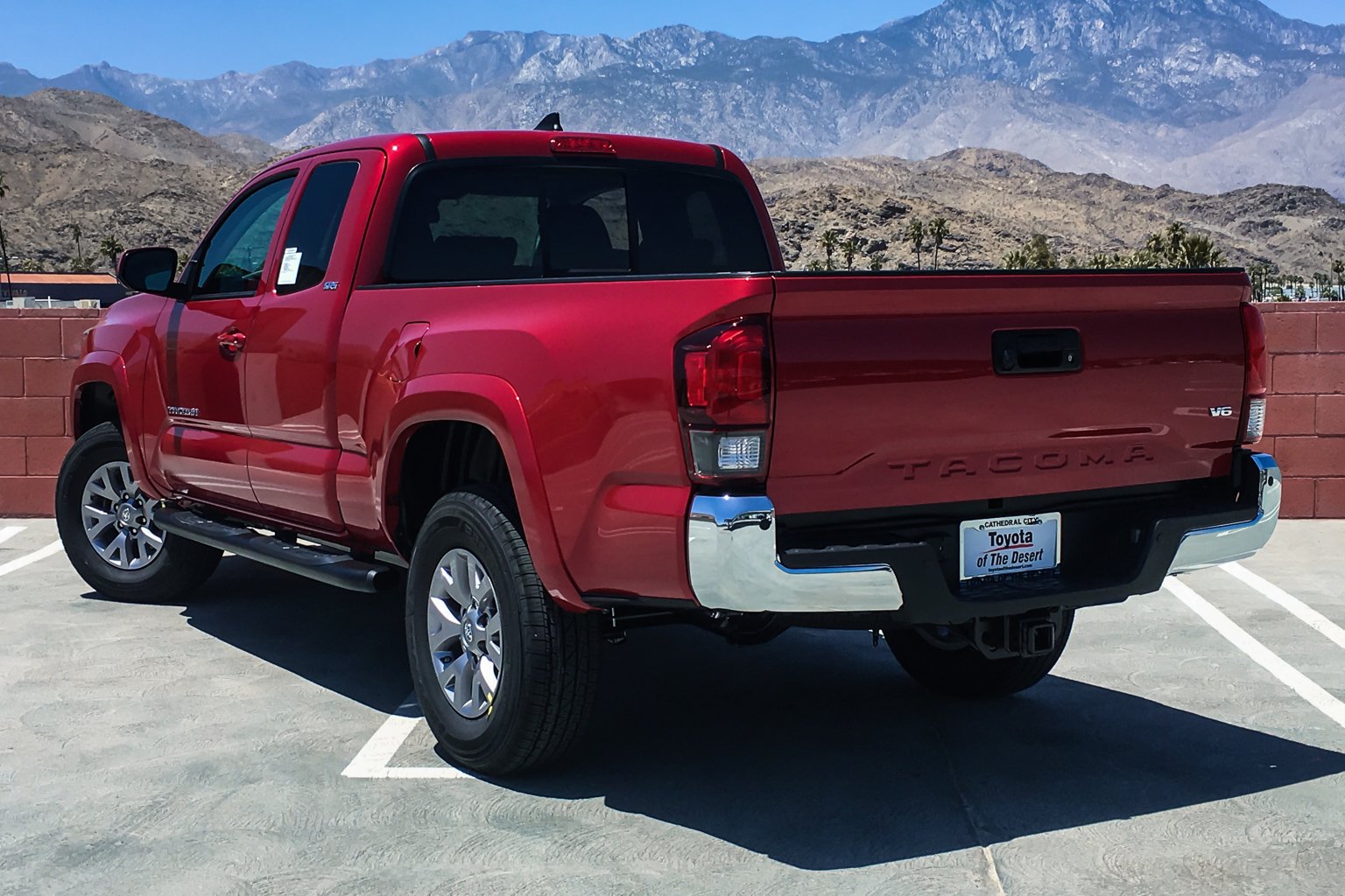 New 2018 Toyota Tacoma SR5 Extended Cab Pickup In Cathedral City ...