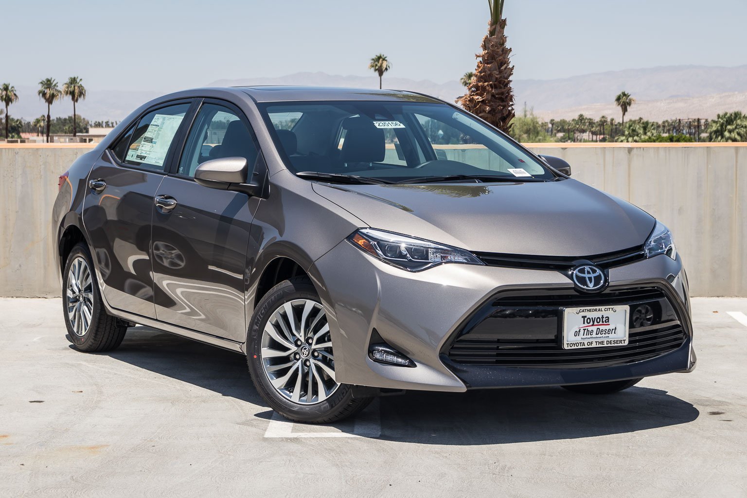 New 2018 Toyota Corolla XLE 4dr Car in Cathedral City #237048 | Toyota ...