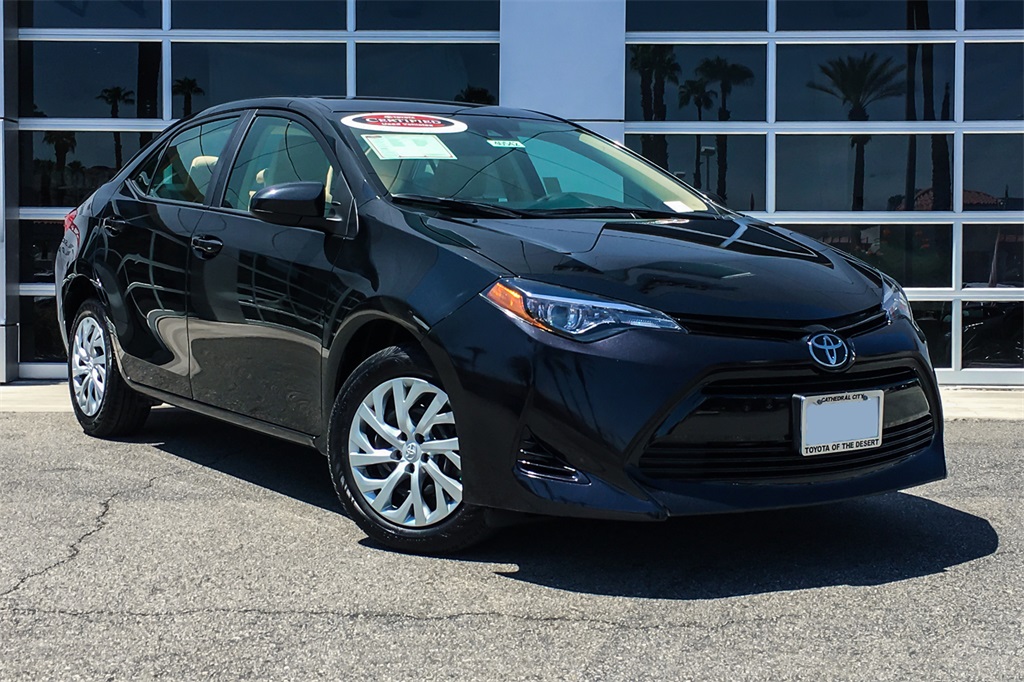 Pre-Owned 2018 Toyota Corolla LE 4D Sedan in Cathedral City #903886K ...