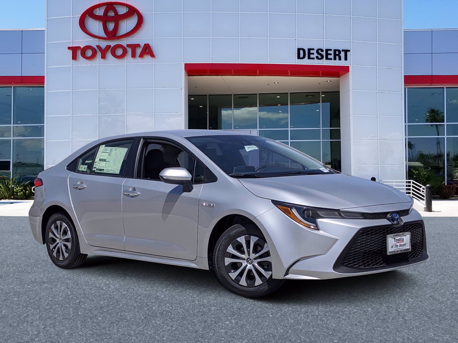 New 2021 Toyota Corolla Hybrid LE 4 in Cathedral City #240983 | Toyota ...