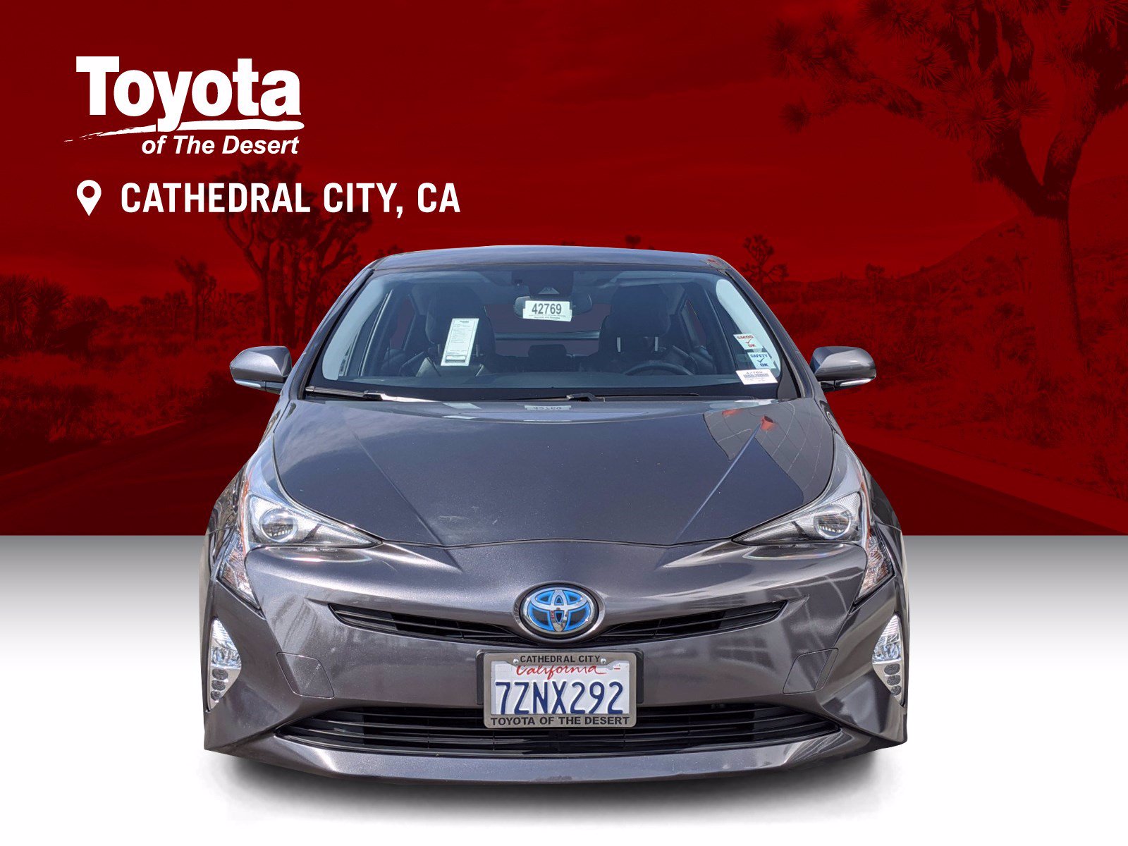 Pre-Owned 2017 Toyota Prius Four Touring Hatchback In Cathedral City ...