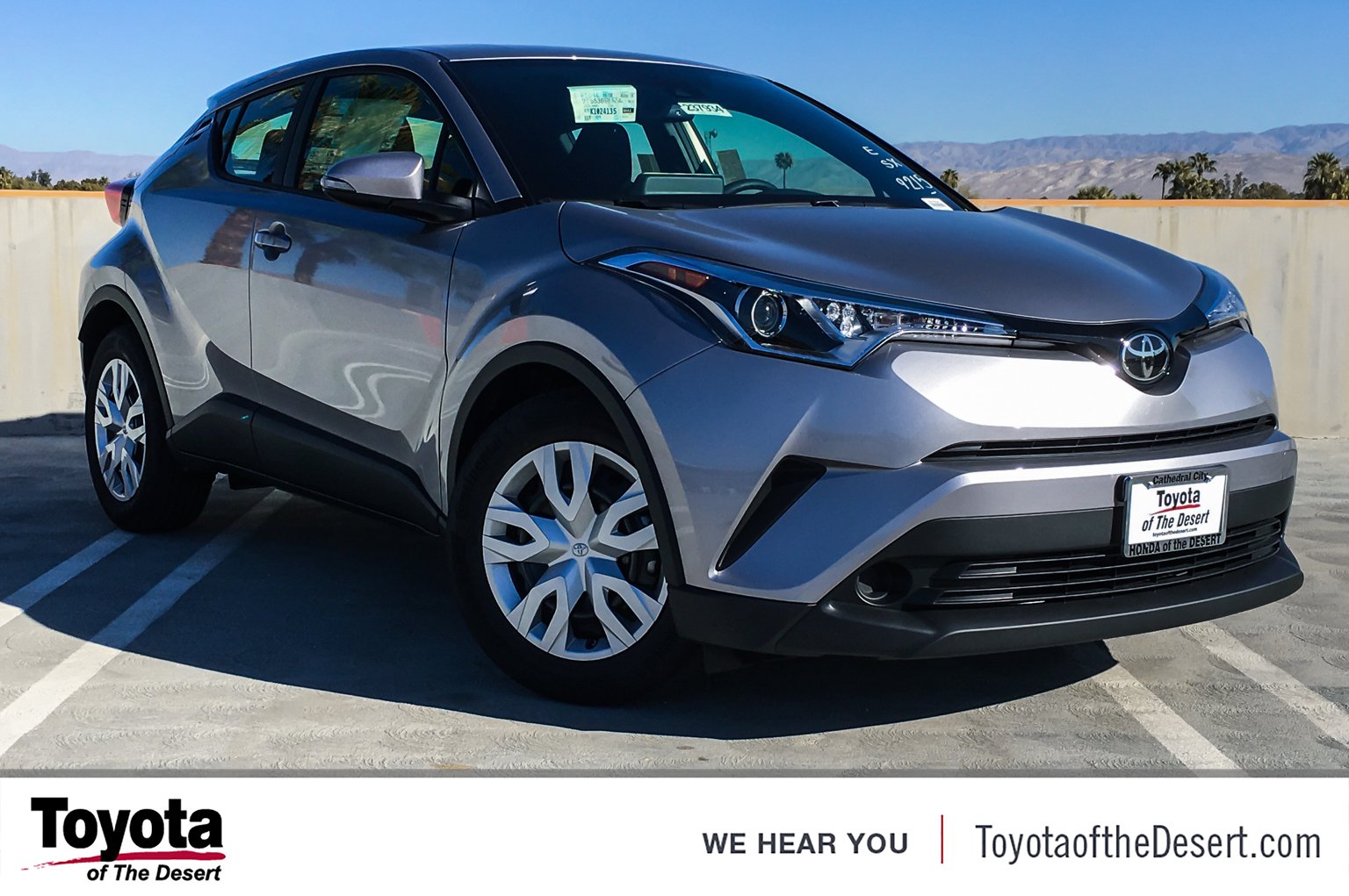 New 2019 Toyota C-HR LE Sport Utility in Cathedral City #237934 ...